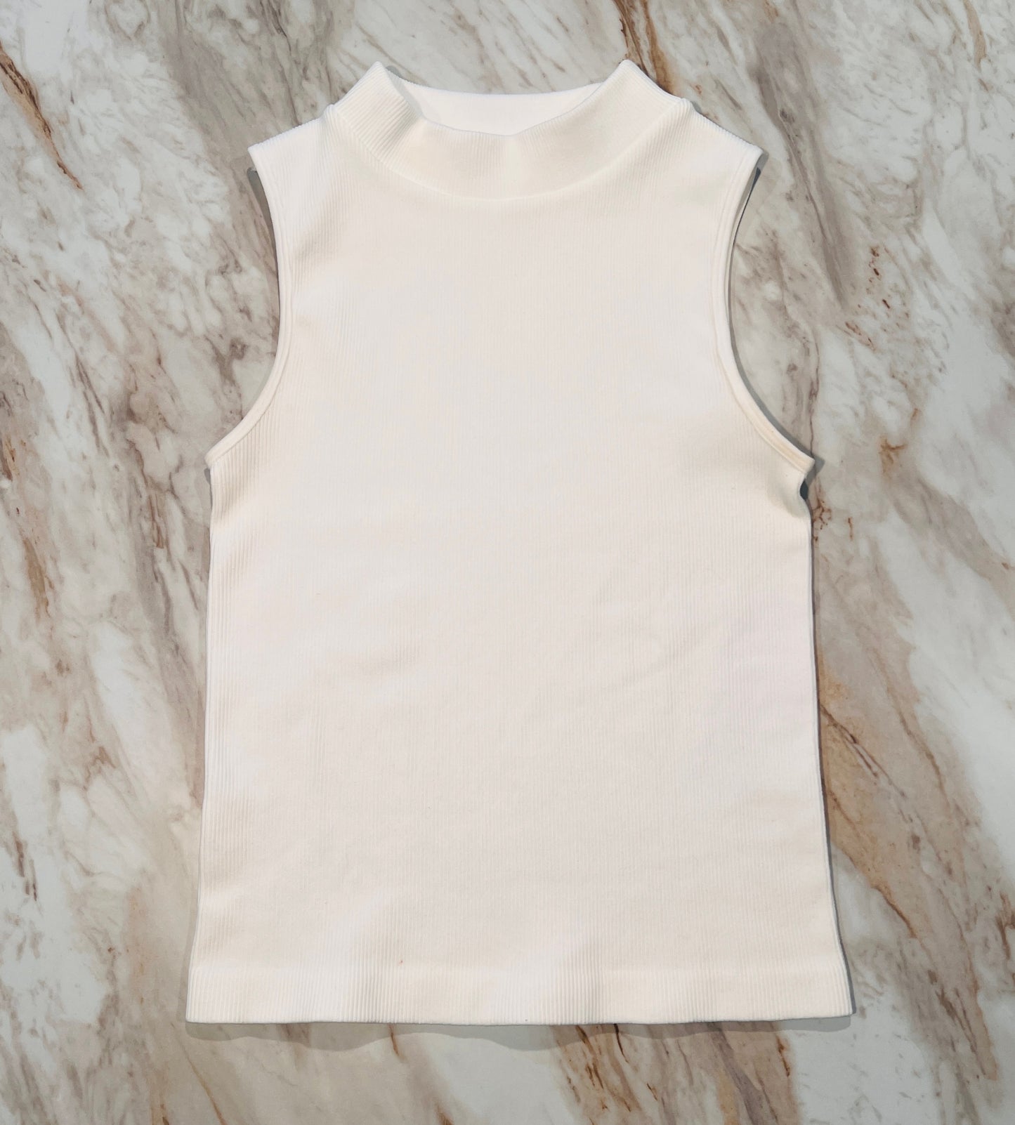 Sleek Essentials Mock Neck Tank